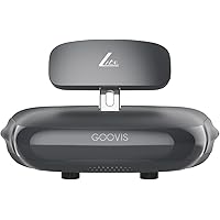 GOOVIS Lite - 3D HD Headsets OLED Display Goggles Glasses, Built-in Adjustment Hyperopia & Myopia Lens Compatible with PC, Sm