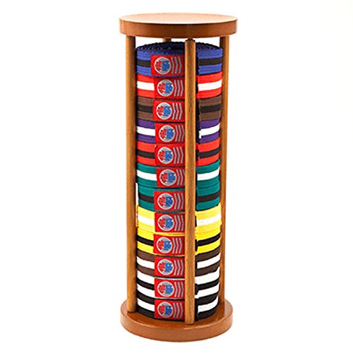 Round Martial Arts Belt Display Stand Rack for Karate Taekwondo Belts