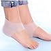 BeautyMood 2 Pairs Plantar Fasciitis Silicone Gel Sleeve Breathable Protective Heel Air Support ，Reduce Pressure on Heel, Relief Heel Pain and Cracked Heel