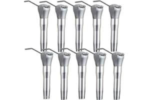 Aries Outlets 10x Dental Air Water Spray Triple Syringe 3 Three Way Nozzles Tips Silver