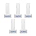 BCP Transparent Windshield Plastic Parking Ticket Holder Clip with Adhesive Tape -5 Packs