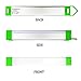 Portable LED Camping Light Stick, XINBAOHONG Emergency Magnetic Work Lamp Lantern, Rechargeable Handy Light for Home Lighting, Outdoor Night Fishing, Hiking,Biking(Green)