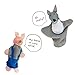 Baidecor 3 Pigs and 1 Wolf Finger Puppets