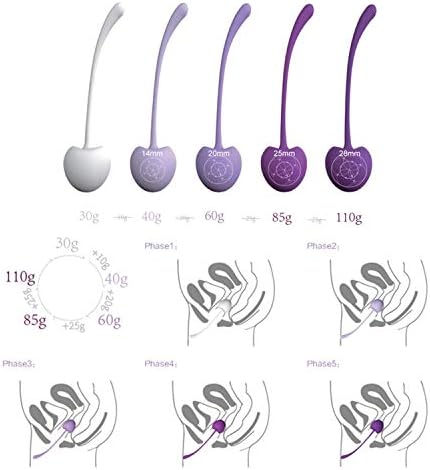 Crystal Jellies Toys Cherry Silicone Kegel Ball Set Smart Ben Wa Geisha Kit Tighten Weight Exercise Funny Woman,No Retail Box