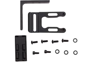 KoiLykke for Red Dot Scope Sight Bracket Mount Recurve and Compound Bow, Aluminum Alloy Lightweight Scope Mount, 138.2g, Blac