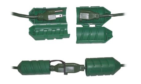 Cord Connect Cable Plug Protector (Landscape Green)