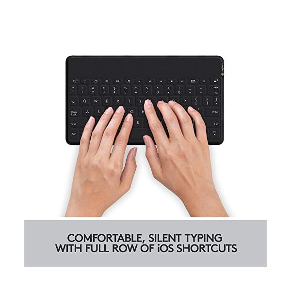 Logitech-Keys-To-Go-Wireless-Bluetooth-Keyboard-For-iPhone-iPad-Smartphone-Tablet-Windows-Apple-TV-Ultra-Thin-Ultra-Light-Short-Cut-Keys-QWERTY-UK-Layout-Black Logitech Keys-To-Go Wireless Bluetooth Keyboard For iPhone, iPad, Smartphone, Tablet, Windows, Apple TV, Ultra-Thin…