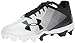 Under Armour Men's Leadoff Low RM, Black (011)/White, 12