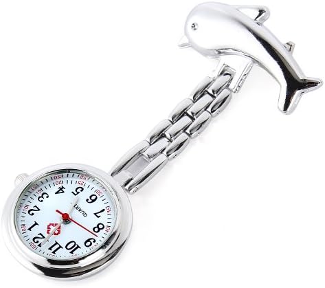 Alienwolf Pocket Watch Steampunk Pocket Watch with Cool Chain for Men Women Bronze (White)