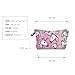 Deanfun 3pcs/set Super Funny 3D Printing women cosmetic bag Multifuncition Pencil Holder (unicorn)