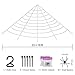 Hely Cancy Halloween Decorations,Giant Spider Web with Super Stretch Cobweb and 30 Mini Spiders Set for Halloween Party Supplies Yard Halloween Outdoor Decor Haunted Decoration,23×19 Feet