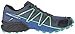 Salomon Women's Speedcross 4 Trail Running Shoes, Slate Blue/Spa Blue/Fresh Green, 8 D US