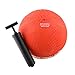 Get Out! Rubber Play Ball – 2 Pack Rubber Kickball 10 Inch w/ Hand Pump Inflator, Playground Balls for Kids