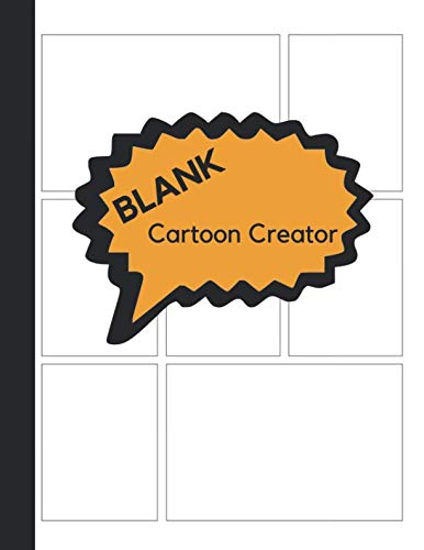Blank Cartoon Creator With Manga Tiles - Empty Comic Maker With Own Character: Make Your Own Comic B by ZenWerkz