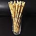 Kicko Bamboo Paper Straws - Pack of 24-7.75 Inch Biodegradable Drinking Straws - Eco-Friendly - for Party Favors
