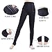 REDESS Fleece Lined Leggings for Women, 3 Pairs Winter Warm Velvet Leggings, High Waist -Elastic and Slimming Tights (Three Colors)
