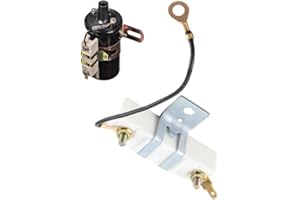 KIMISS Ignition Coil Resistor, Metal Ceramic Ignition Coil Ballast Resistor for 1.5 Ohm Classic Car for All 1.5 Ohm Coils