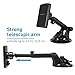 Macally Magnetic Dashboard/Windshield Suction Cup Car Phone Mount Holder with Extendable Telescopic Arm for iPhone Xs XS Max XR X 8 8+ 7 7+ 6s Plus 6 Samsung Galaxy S9 S9+ S8 S7 Edge Note 5 (TELEMAG)