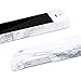 Rinbers White Marble Design Snap On Protective Hard Shell Back Rear Case for iPhone 5 5S SE