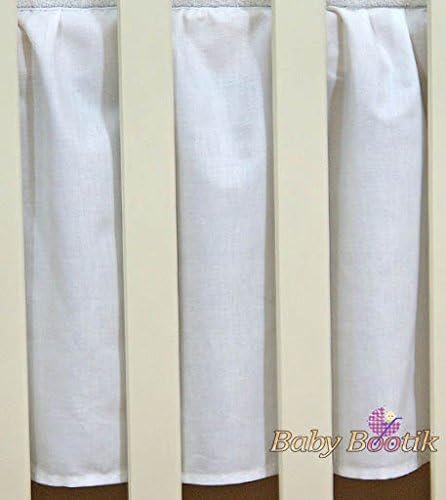 plain white cot bedding