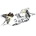 Alpha Rider ABS Plastic Frame Neck Cover Cowl for Honda Shadow VT600 VLX 600 STEED400 Chrome