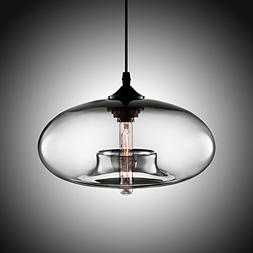 Boshen Hanging Modern Glass Pendant Ceiling Light Lamp Shade