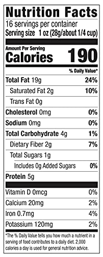 AMAZON BRAND – HAPPY BELLY CHOPPED WALNUTS, 16 OUNCE