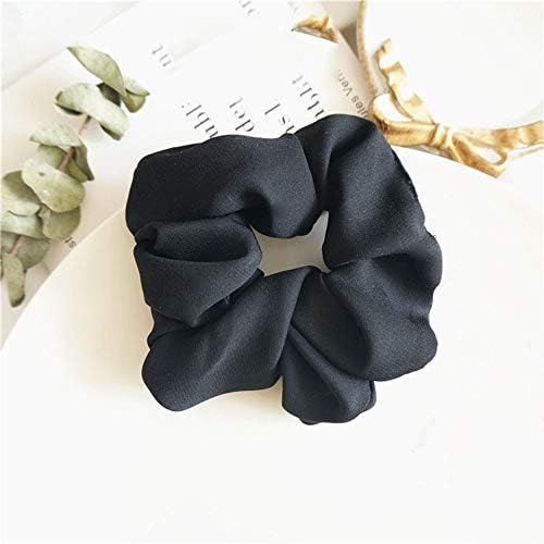 WEIHUIMEI 1PC Elastic Hair Bands Scrunchy Hair Ties Ropes Hair Accessories Ropes Scrunchie for Women Girls