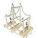 PINVNBY Parrot Playground Birdcage Play Stand Bird Play Gym Wooden Parakeet Perch Playpen for Conure Cockatoo Cockatiel Lovebirds Budgiethumb 2