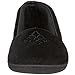Dearfoams Women's 745 Slipper, Black, Large / 9-10 B(M) US