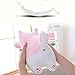 Shiba Inu Dog Plush Pillow, Cute Corgi Akita Stuffed Animals Doll Toy Gifts for Valentine's Gift, Christmas,Sofa Chair, Pink Round Eye 15