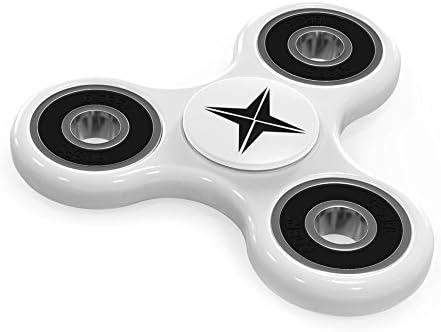 EXHEED S3 Anti Anxiety 360 Fidget Spinner Prime (1 Pack) Best Hand EDC Fidgeter Stress Relief ADHD Boredom Toy Spinners for Kids, Adults - USA Seller Top Quality Material, White