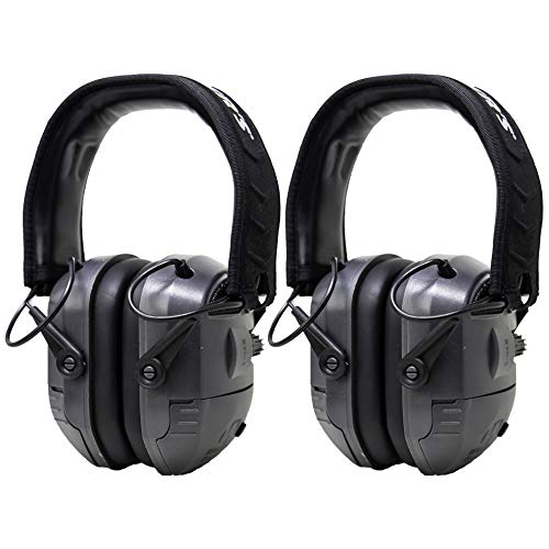 Walker's Game Digital Quad Hunting Ear Muffs (2 Pack) (Certified Refurbished)
