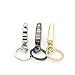 Nument Can 360°rotation Men Metal Keychain (black)