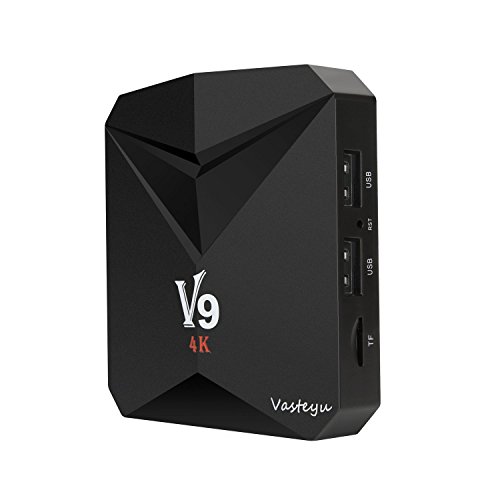 V9 NEW Android TV BOX, Android 7.1 Amlogic S912 Octa-core 2GB DDR3 8GB Emmc Flash Support 2.4G Wifi Bluetooth4.0HD 4K