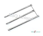 BBQ funland SB7508 Stainless Steel Burner Tube Set for Weber Genesis Silver B and C, Spirit 700 and Genesis Gold gas grills (28 1/8" x 12 3/4")