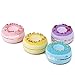 Bath Bombs Gift Set Donut 4pcs Bath Fizzies Donut Bath Salt 4 Fruits Fizzies Spa Bomb Handmade Natural Essential Oils Whitening Moisturize Dry Skin Relaxation Valentine's Day Gift