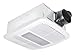 Delta Electronics (Americas) Ltd. RAD80LED Delta BreezRadiance Series 80 CFM Fan/Dimmable Light with Heater, 10.5W, 1.5 Sones, LED Light & Heater primary