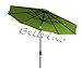 BELLRINO DECOR Replacement SAGE GREEN STRONG AND THICK Umbrella Canopy for 9ft 8 Ribs SAGE GREEN (Canopy Only)