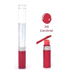 Color Fever 2 in 1 Lip Gloss, Cherry, 18ml