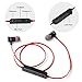 Bluetooth Headphones Sports Wireless Earbuds Sweatproof Headset Magnetic Attraction Stereo Earphones for Running Workout Gym Noise Cancelling Proshine (M-RED)