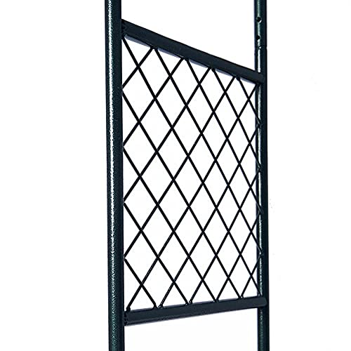 LYBC Gartenbogen Rankgitter Torbogen Rankhilfe Spalier,250cm Hx165cm B,Rosenbogen Für Verschiedene Kletterpflanzen… – Bild 6