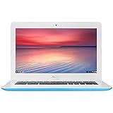 ASUS Chromebook 13 Inch HD with Gigabit WiFi, 16GB Storage & 4GB RAM (Light Blue)