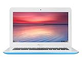 ASUS Chromebook 13 Inch HD with Gigabit WiFi, 16GB Storage & 4GB RAM (Light Blue)