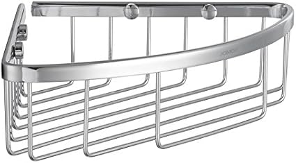 cfxdxayd Esquina de baño de Cromo de latón Estante de la Cesta estantes