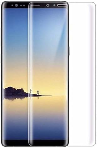 Maxfood 92701 Screen Protector, 9H Hardness, 3D Curved Edge Anti-Scratch, Bubble-Free Glass Screen Protector for Samsung Galaxy Note 8