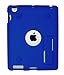Bobj Rugged Case for iPad 4, iPad 3, iPad 2 (not for iPad Air) - BobjGear Custom Fit - Patented Venting - Sound Amplification - BobjBounces Kid Friendly - Batfish Blue
