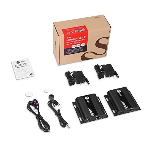 image for SIIG HDMI Extender Over IP Using Single Cat5e/Cat6 Cable with IR Exten