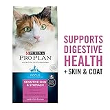 Purina Pro Plan Dry Cat Food, Focus, Adult Sensitive Skin and Stomach Lamb and Rice Formula, 7-Pound Bag, Pack of 1