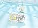 Inspirational Jewelry Necklace Gift for Women Girls by AnalysisyLove - You are Braver Stronger Smarter Than You Think